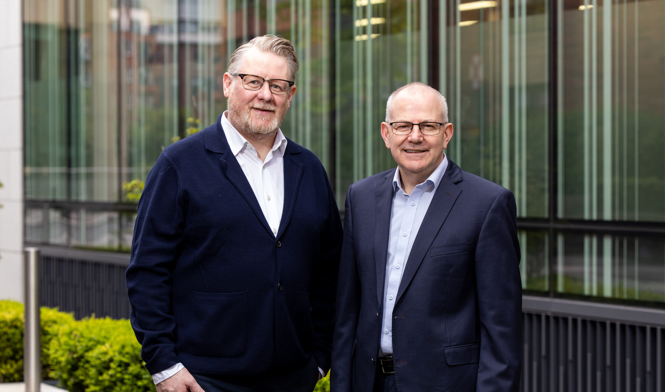 Paddy Naughton, EduCampus CEO and Mr. David Smith, EduCampus Board Chairperson